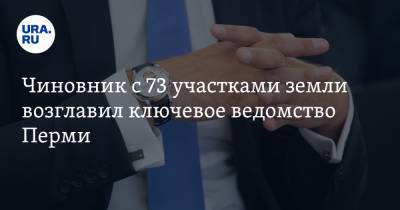 Чиновник с 73 участками земли возглавил ключевое ведомство Перми - ura.news - Пермь