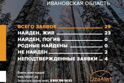 В феврале ивановские спасатели получили 29 заявок на поиск людей - mkivanovo.ru