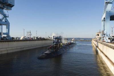 В США спустили на воду 21-ю многоцелевую АПЛ класса «Вирджиния» - topwar.ru - штат Монтана