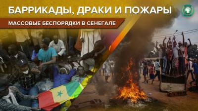 Сенегал охватили массовые беспорядки после ареста лидера оппозиции - riafan.ru - Сенегал