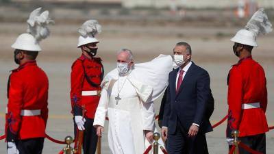 Франциск - Мустафа Аль-Казый - Папа римский приехал с апостольским визитом в Ирак - iz.ru - Ирак - Иран - Багдад - Мосул