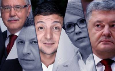 Владимир Зеленский - Петр Порошенко - Игорь Смешко - Юрий Бойко - Юлий Тимошенко - Свежий президентский рейтинг показал падение Зеленского и Порошенко - real-vin.com