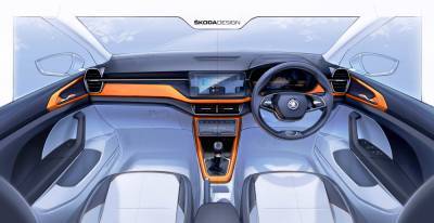 Skoda показала салон бюджетного кроссовера Kushaq - avtonovostidnya.ru