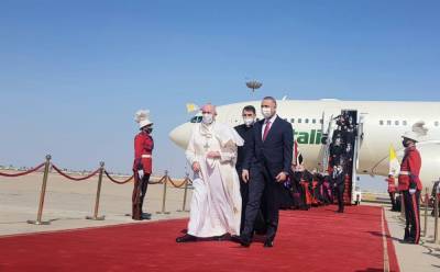 Франциск - Саддам Хусейн - Иоанн Павел II (Ii) - Папа Римский впервые в истории католической церкви посетил Ирак - 24tv.ua - Ирак