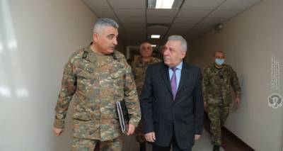 Вагаршак Арутюнян - Министр обороны Армении проинспектировал Главное управление по боевой подготовке - ru.armeniasputnik.am - Армения