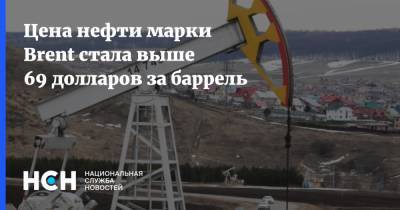 Цена нефти марки Brent стала выше 69 долларов за баррель - nsn.fm