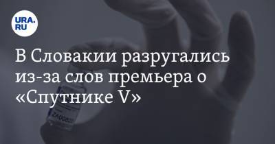 Игор Матович - В Словакии разругались из-за слов премьера о «Спутнике V» - ura.news - Царьград - Словакия
