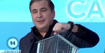 Владимир Зеленский - Михаил Саакашвили - Савик Шустер - Саакашвили принес клетку с крысой на эфир Свобода слова и назвал ее коррупцией, видео - ТЕЛЕГРАФ - telegraf.com.ua - Грузия - Одесская обл.