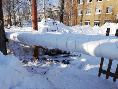 Владимир Уйба - В сыктывкарском поселке Краснозатонский устранили аварию на теплотрассе - komiinform.ru - респ. Коми - Сыктывкар