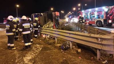 Владимир Зеленский - Олег Николенко - В ДТП в Польше погибли 6 украинцев - hubs.ua - Польша - Херсон