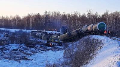 Движение поездов восстановили после схода цистерн в Хабаровском крае - vesti.ru - Москва - Хабаровский край - Хабаровск - Владивосток