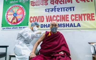 Далай-лама вакцинировался препаратом Covishield - korrespondent.net - Индия