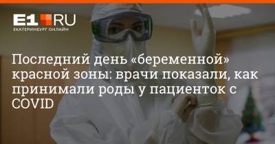 Артем Устюжанин - Последний день «беременной» красной зоны: врачи показали, как принимали роды у пациенток с COVID - e1.ru - Екатеринбург - Ростов-На-Дону