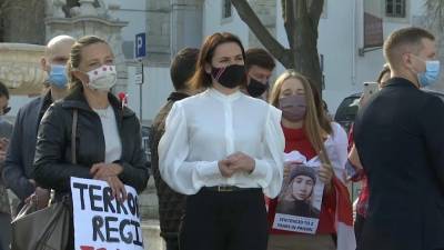 Светлана Тихановская - Тихановская не боится экстрадиции - ru.euronews.com - Австрия - Франция - Ирак - Литва - Минск - Лиссабон - Европа