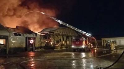В МЧС сообщили о ликвидации пожара на складе на ул. 40 лет Октября - penzainform.ru - Пенза