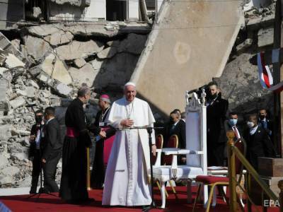 Франциск - Папа Франциск выступил в Мосуле - gordonua.com - Ирак - Ватикан - Мосул - Ватикан