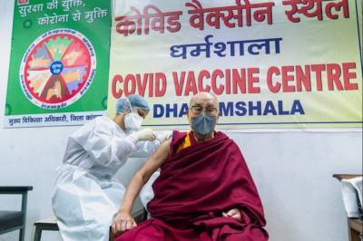 Максим Степанов - Далай-лама привился от COVID-19 той же вакциной, что используется в Украине - vchaspik.ua