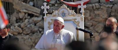 Франциск - Папа Римский приехал в Мосул — бывшую «столицу» ИГИЛ в Ираке - w-n.com.ua - Ирак - Мосул