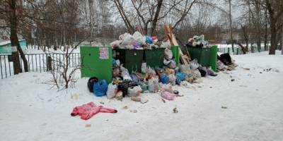 Ивановцы жалуются на переполненные мусорные контейнеры - 7info.ru - Иваново