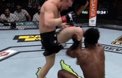 Петр Ян - Алджамейн Стерлинг - Российского бойца UFC дисквалифицировали за удар в голову. Но многих возмутило решение судей - bloknot.ru