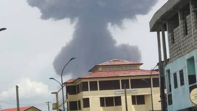 Серия мощных взрывов прогремела в Экваториальной Гвинее: почти 20 погибших, более 400 раненых - 24tv.ua - Испания - Экваториальная Гвинея - Новости