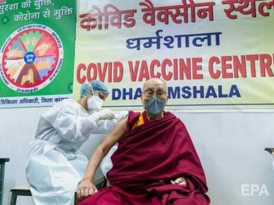Далай-лама привился от коронавируса вакциной Covishield - enovosty.com - Англия