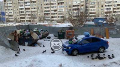 Глас народа | В Пензе отомстили водителю машины, оставленной у мусорных баков - penzainform.ru - Пенза