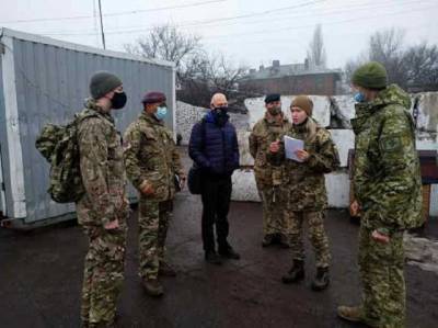 Делегація Зброєних Сил Великої Британії відвідала район проведення ООС - novostiua.news - Украина - місто Краматорськ