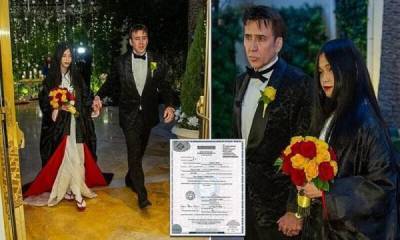 Николас Кейдж - Tom Ford - Николас Кейдж женился в пятый раз - skuke.net - Интересно - Брак