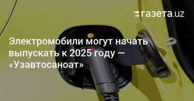 Электромобили могут начать выпускать к 2025 году — «Узавтосаноат» - gazeta.uz - Узбекистан