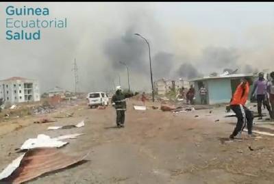 Взрывы в Экваториальной Гвинее: количество погибших увеличилось до 98 человек - kp.ua - Киев - Экваториальная Гвинея