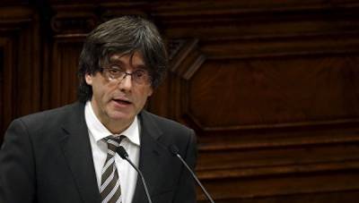 Карлес Пучдемон - Европарламент снял депутатскую неприкосновенность с Пучдемона - nakanune.ru - Бельгия - Испания - Каталония