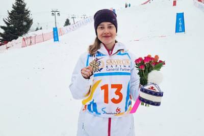Анастасия Смирнова - 18-летняя фристайлистка завоевала первое в истории России золото чемпионата мира - lenta.ru - Алма-Ата