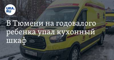 В Тюмени на годовалого ребенка упал кухонный шкаф - ura.news - Тюмень