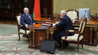 Александр Лукашенко - Виктор Шейман - Сработали в плюс: Лукашенко встретился с главой управделами президента Шейманом - mir24.tv