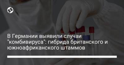 В Германии выявили случаи "комбивируса": гибрида британского и южноафриканского штаммов - liga.net - Норвегия - Англия - Берлин - Канада - Дания - Нигерия - Юар