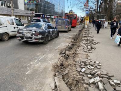 В Одессе начали капитально ремонтировать улицу Черняховского - odessa-life.od.ua - Одесса
