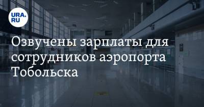 Озвучены зарплаты для сотрудников аэропорта Тобольска. Требуется сотня специалистов - ura.news - Тюменская обл. - Тобольск