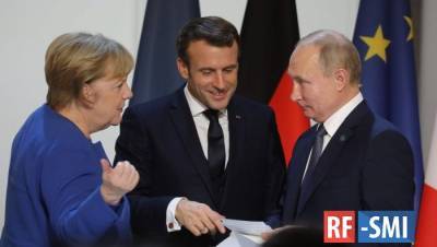 Путин, Меркель и Макрон обсудили здоровье Навального и конфликт в Донбассе - rf-smi.ru - Донецк - Луганск