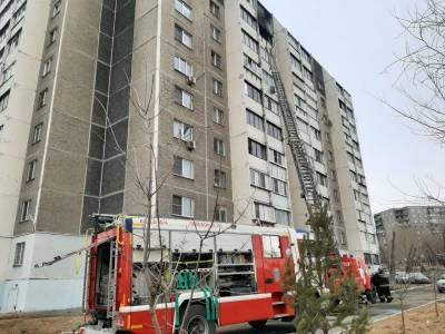 В Челябинске с утра горел балкон девятиэтажки, эвакуированы 15 жильцов - znak.com - Челябинская обл. - Челябинск
