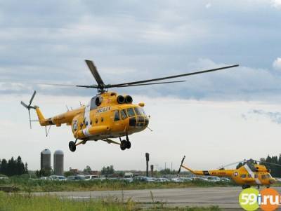 С вертолетов Ми-8Т авиакомпании "Геликс" базирующихся в пермском аэропорту Большое Савино сняты обеспечительные меры - 59i.ru - Москва - Пермь - Югра