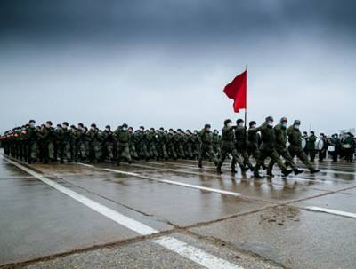Состоялась первая тренировка парада Победы - vpk-news.ru
