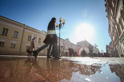 Температура воздуха в Москве в апреле может превысить климатическую норму - vm.ru - Москва