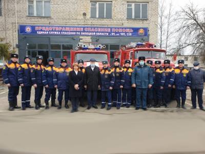 Игорь Артамонов - В Грязинском районе открыли новый пожарно-спасательный пост - lipetskmedia.ru - Липецкая обл.