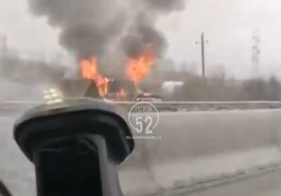 Садовый дом загорелся в Березовой Пойме - vgoroden.ru - Нижегородская обл. - р-н. Московский