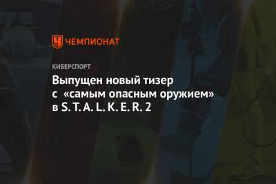 Выпущен новый тизер с «самым опасным оружием» в S.T.A.L.K.E.R. 2 - championat.com