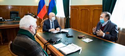 Элиссан Шандалович обсудил с ветеранами законопроект о детях войны - stolicaonego.ru - республика Карелия