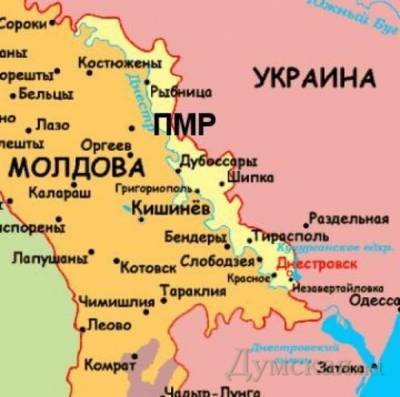 В Приднестровье у самых границ Украины засняли передвижение российских военных (фото) - rosbalt.ru - Москва - Крым - Тирасполь - Приднестровье