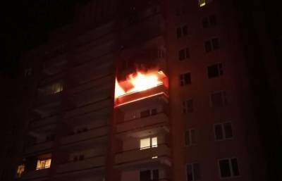 На пожаре в Гродно спасли человека. Из многоэтажки эвакуировали 27 жителей - grodnonews.by