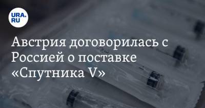 Себастьян Курц - Австрия договорилась с Россией о поставке «Спутника V» - ura.news - Австрия